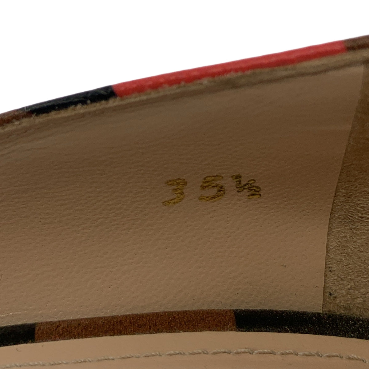 PRADA / プラダ | 幾何学模様 チャンキーヒール パンプス | 35 1/2 | マルチカラー | レディース