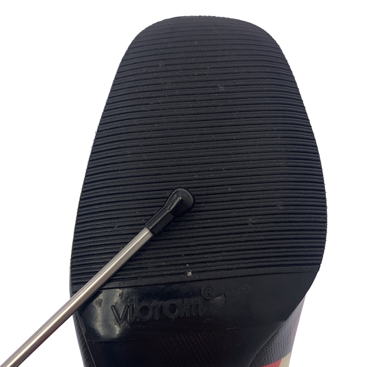 PRADA / プラダ | 幾何学模様 チャンキーヒール パンプス | 35 1/2 | マルチカラー | レディース