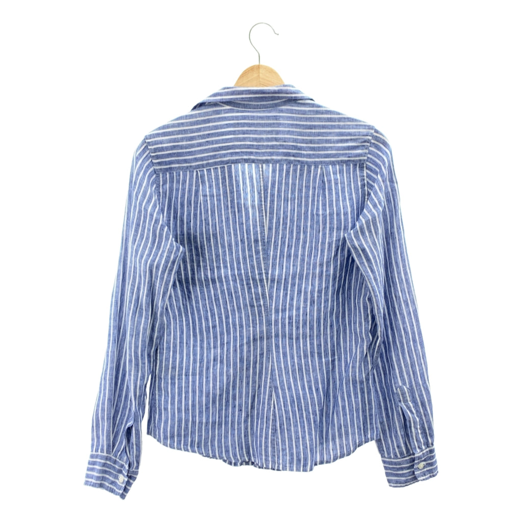 Frank &amp; Eileen / 프랭크 앤 아이린 | 린넨 스트라이프 셔츠 | XS | 여성