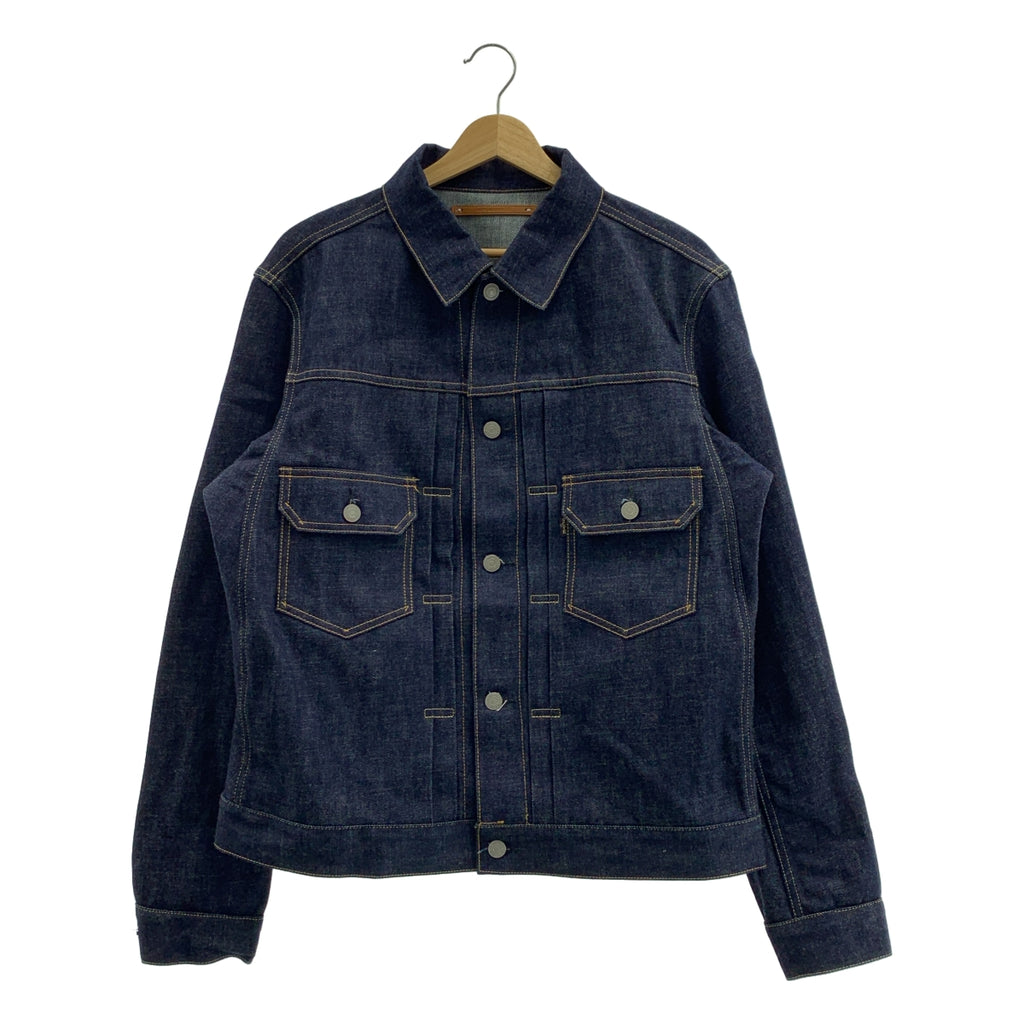 scye basics / 사이베식스 | Selvedge Denim Jacket / 세르비지 농진 데님 트래커 재킷 | 38 | 남성