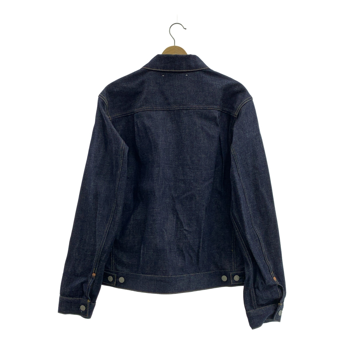 scye basics | 鑲邊牛仔外套 | 海軍藍鑲邊牛仔卡車司機外套 | 尺寸 38 | 男款