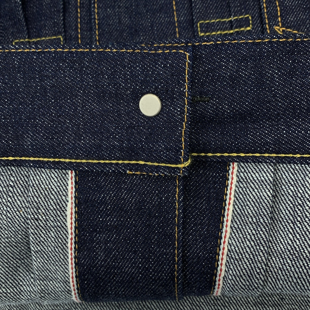scye basics / 사이베식스 | Selvedge Denim Jacket / 세르비지 농진 데님 트래커 재킷 | 38 | 남성