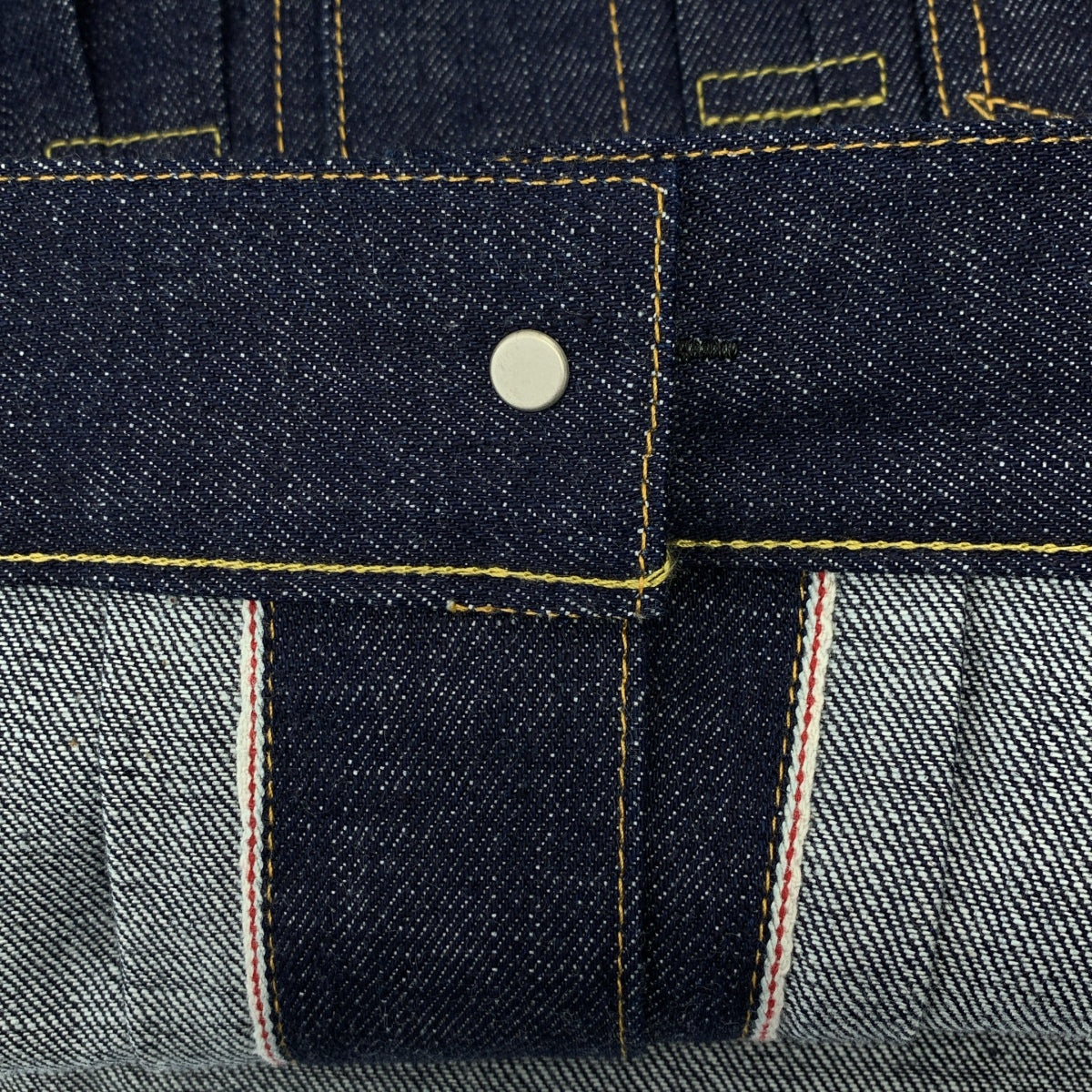 scye basics / 사이베식스 | Selvedge Denim Jacket / 세르비지 농진 데님 트래커 재킷 | 38 | 남성
