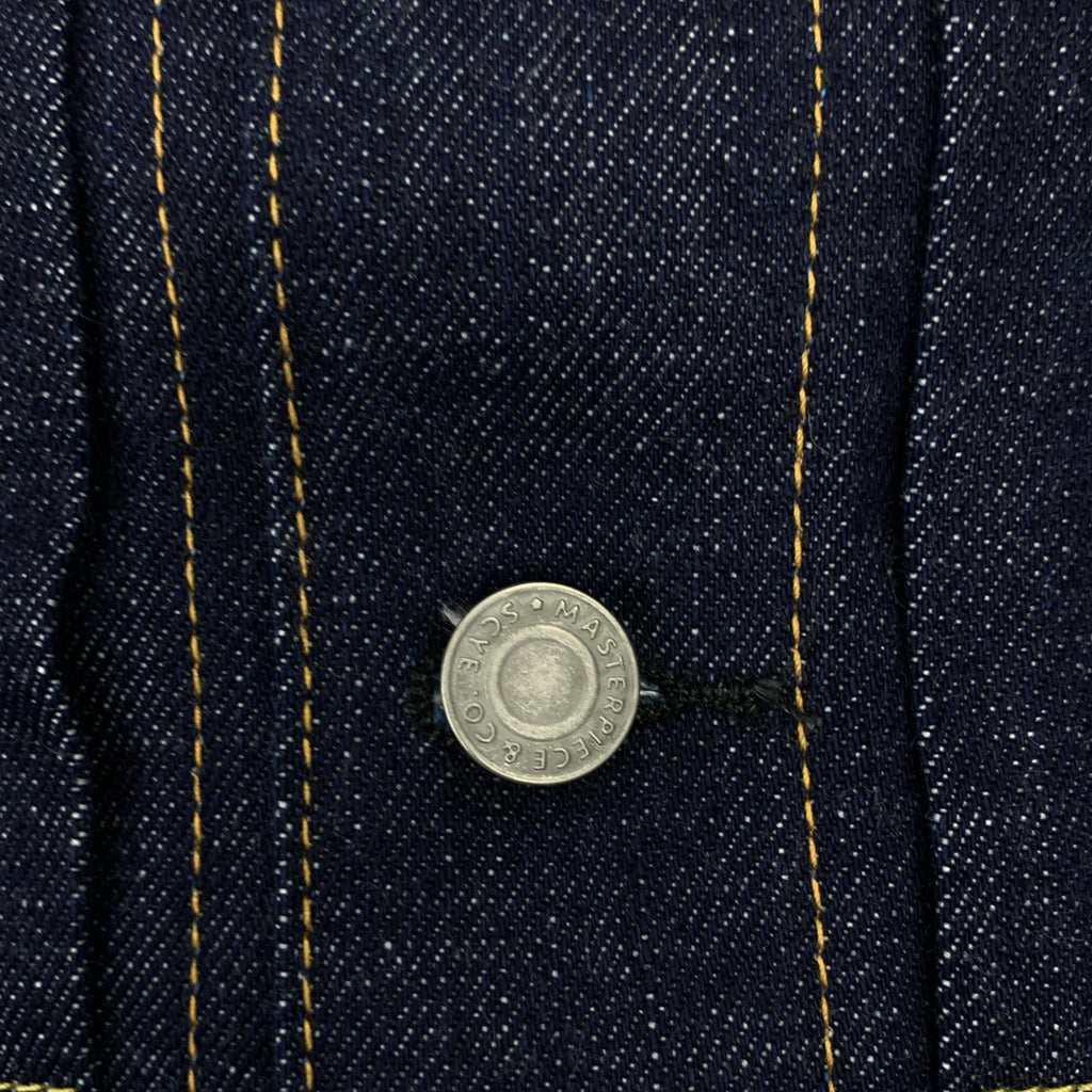 scye basics / 사이베식스 | Selvedge Denim Jacket / 세르비지 농진 데님 트래커 재킷 | 38 | 남성
