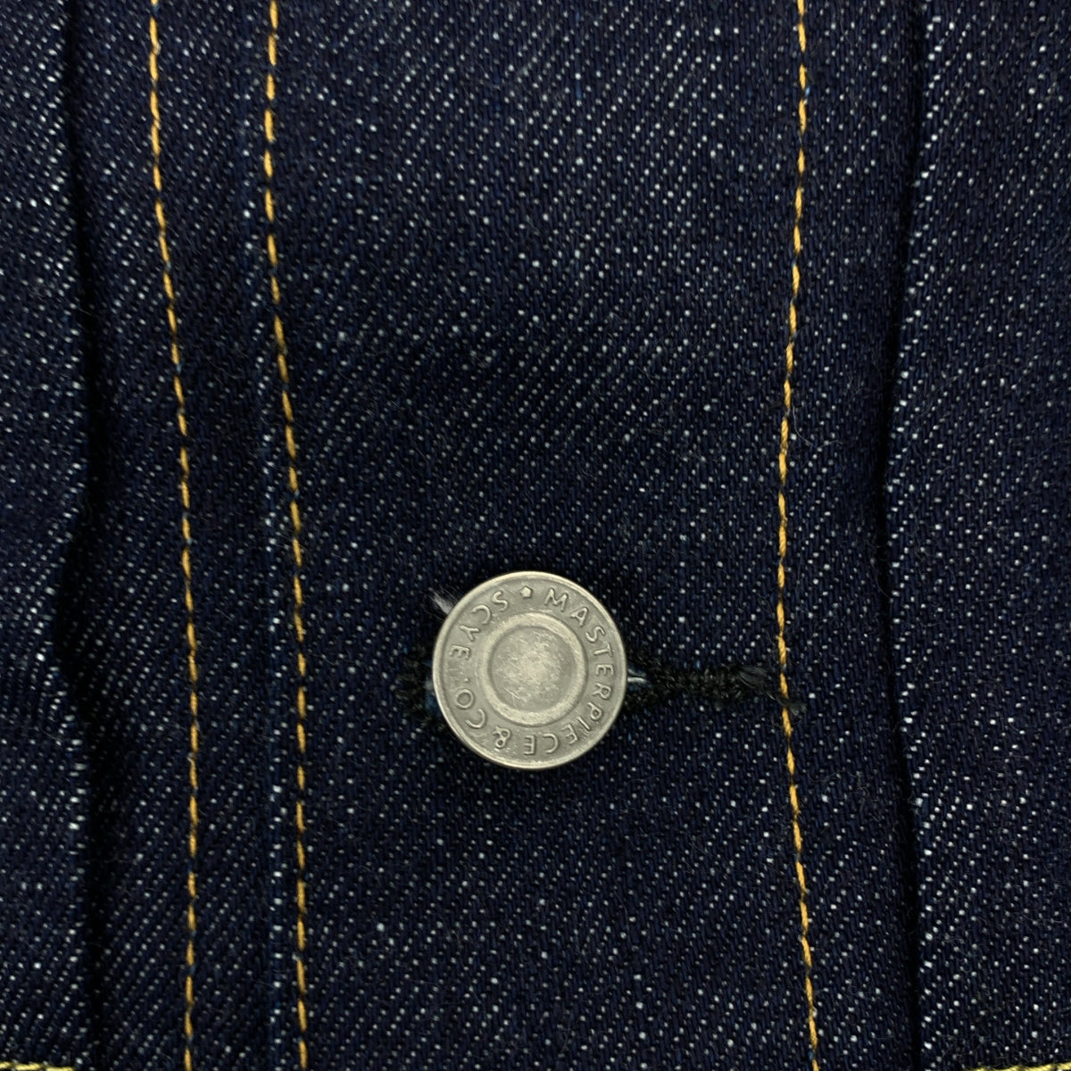 scye basics / 사이베식스 | Selvedge Denim Jacket / 세르비지 농진 데님 트래커 재킷 | 38 | 남성