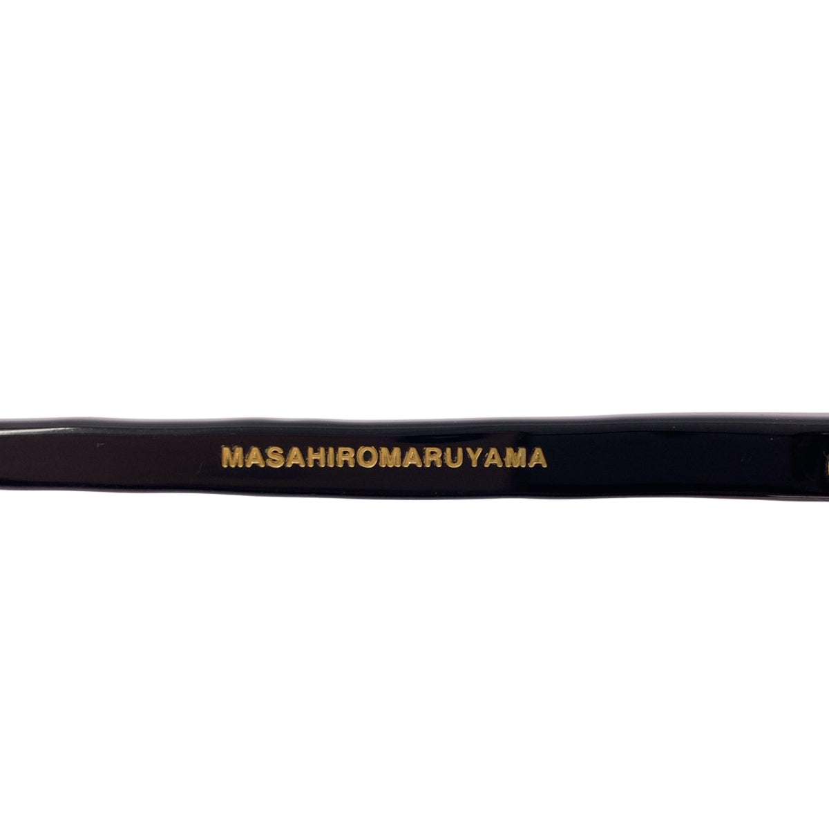 【美品】  MASAHIRO MARUYAMA / マサヒロマルヤマ | ラウンドフレーム サングラス | 42□27-145 | ブラック