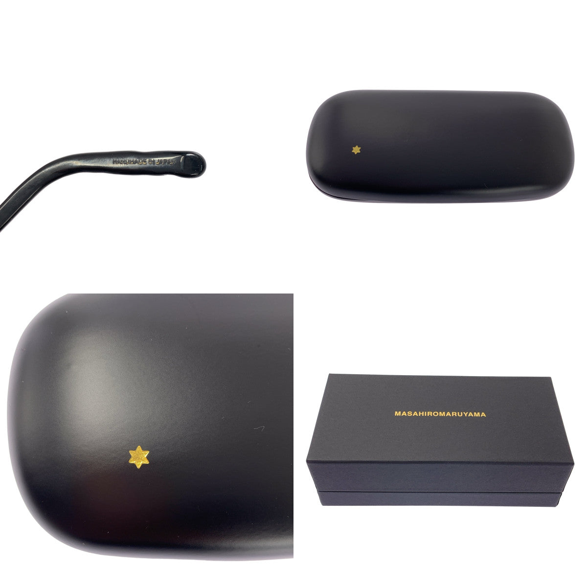 【美品】  MASAHIRO MARUYAMA / マサヒロマルヤマ | ラウンドフレーム サングラス | 42□27-145 | ブラック