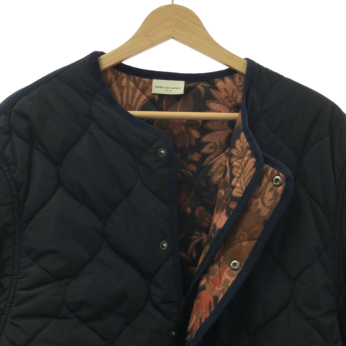 DRIES VAN NOTEN / ドリスヴァンノッテン | 2019AW | キルティング プルオーバー  ジャケット | S | メンズ