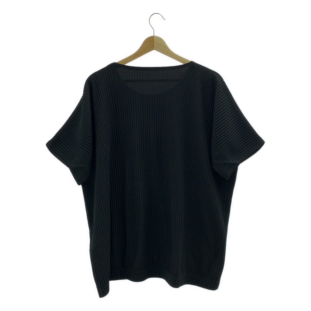 ISSEY MIYAKE MEN / イッセイミヤケメン | オーバーシルエット プリーツ Tシャツ カットソー | 4 | メンズ