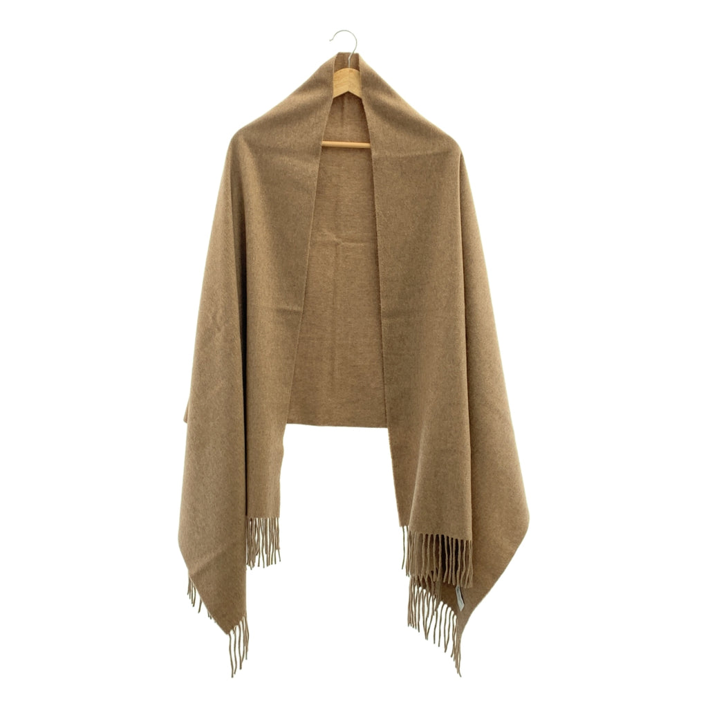 JOHNSTONS OF ELGIN / ジョンストンズオブエルガン | カシミヤ100% フリンジ 大判ストール マフラー |