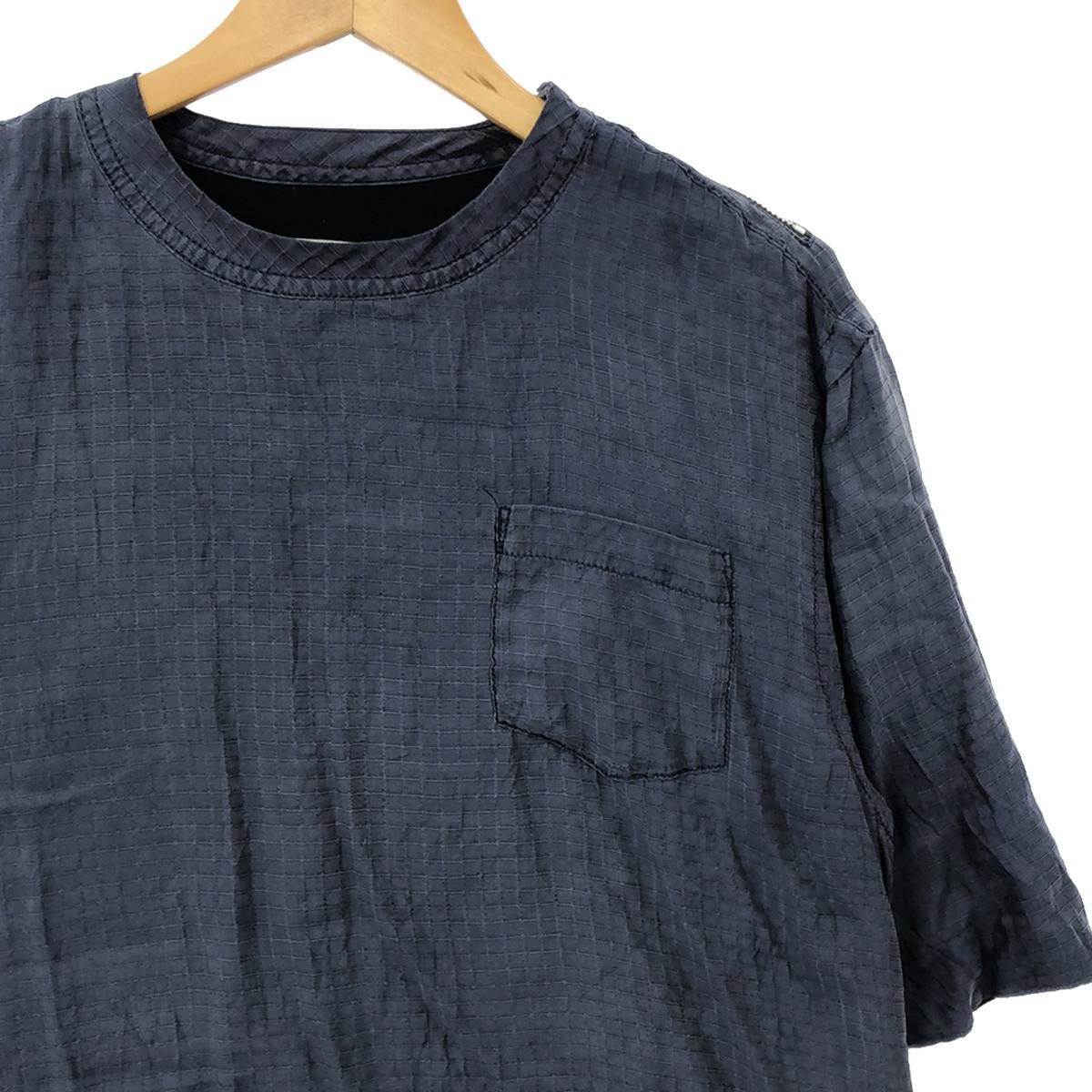 sacai | Silk nylon ripstop pullover top | 1 | Men's