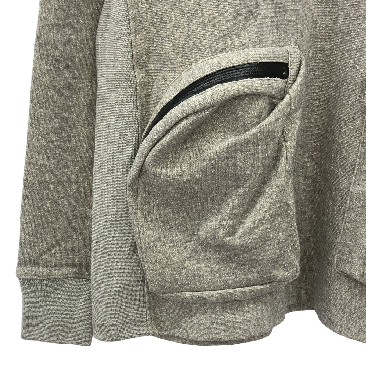 [New] prasthana / Prasthana | Allweather Sweat Half Zip Hoodie | S | Gray | Men's