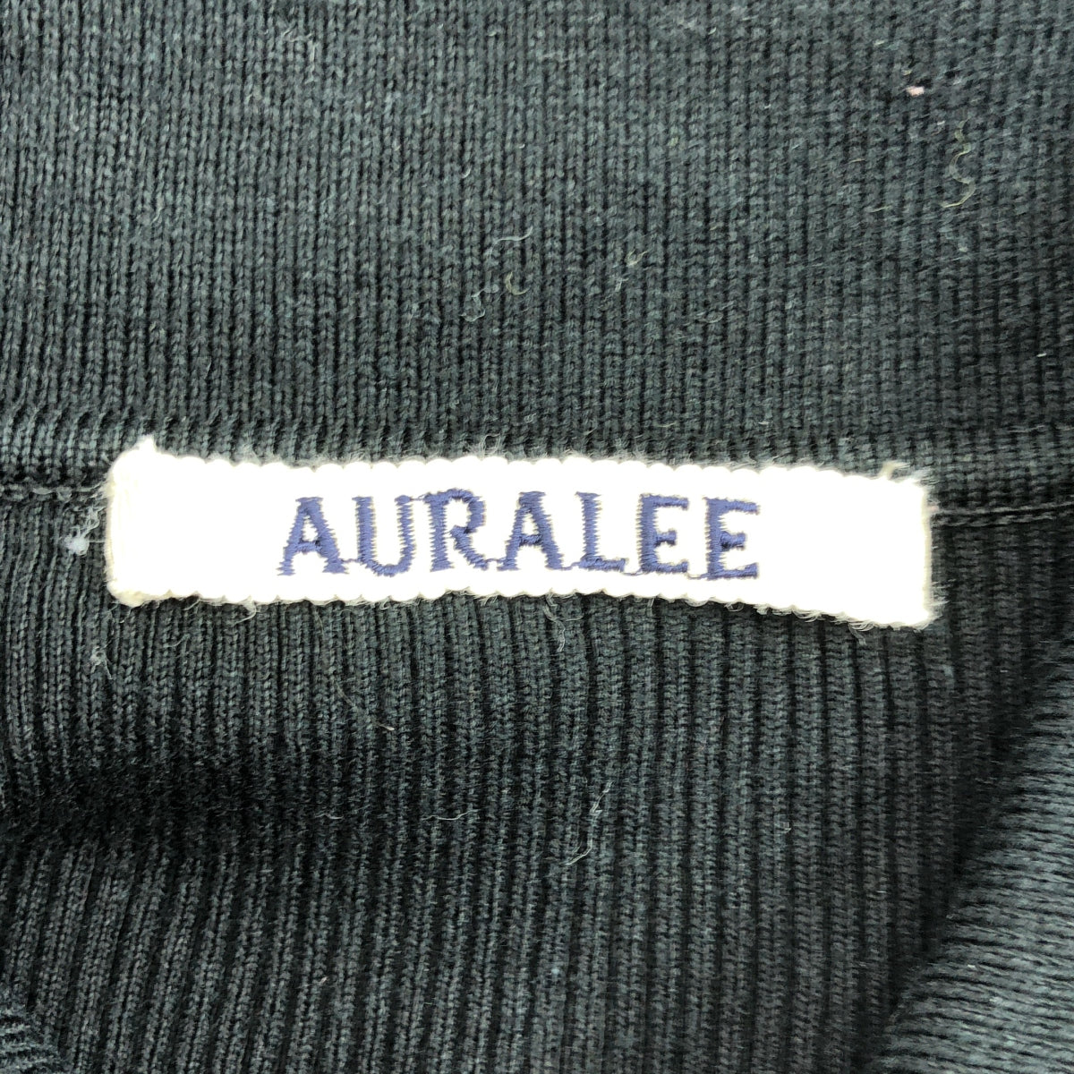 AURALEE / オーラリー | GIZA HIGH GAUGE RIB KNIT POLO ニット | 1 | レディース