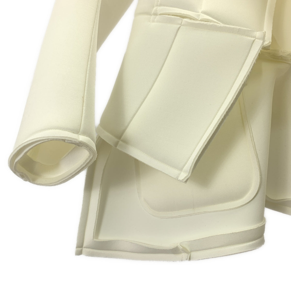 COMME des GARCONS / コムデギャルソン | 2020AW | ノーカラー カットオフ ボリュームジャケット | XS | レディース