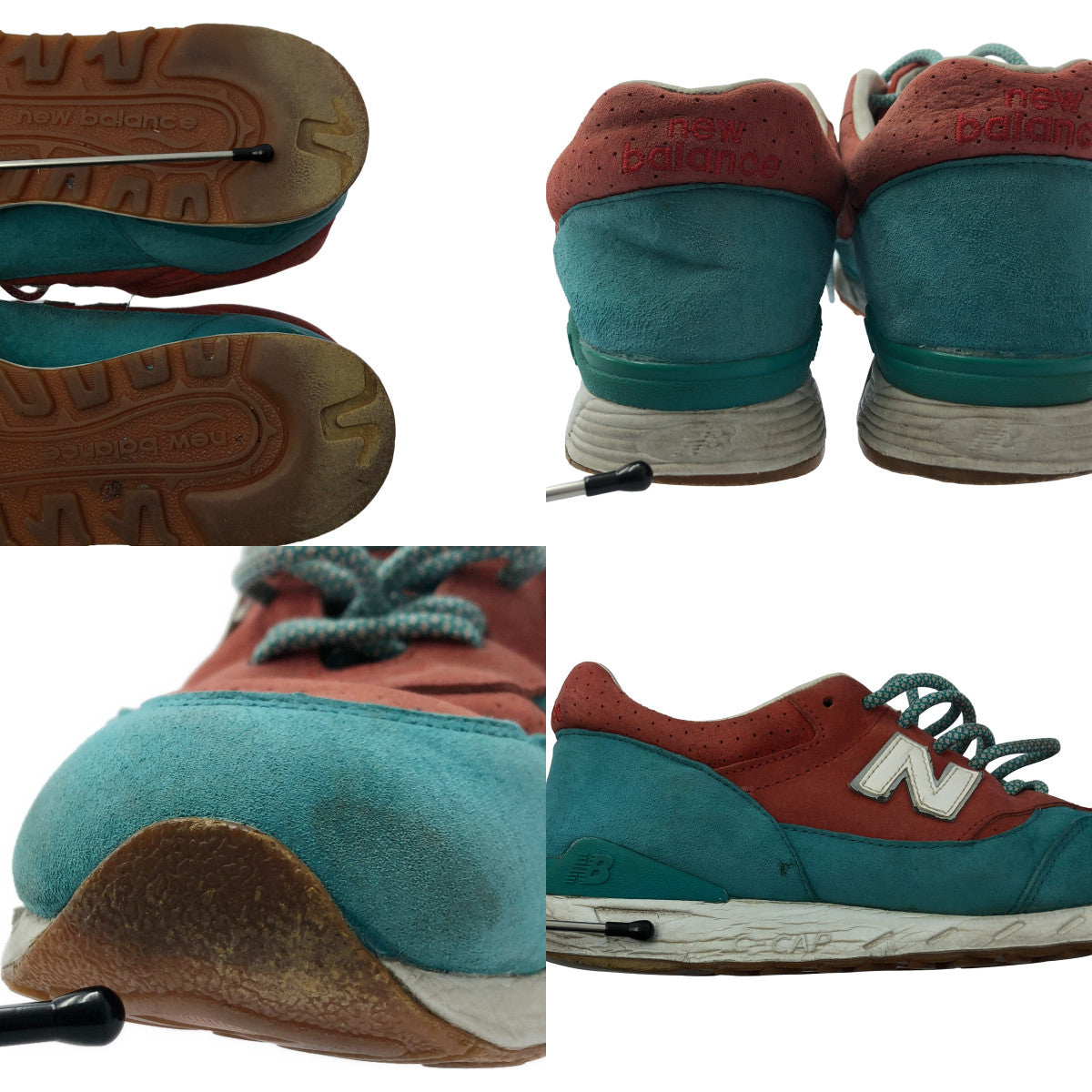 New Balance / ニューバランス | 496 Concepts Regatta スニーカー | 28 | Red/Turquoise | メンズ