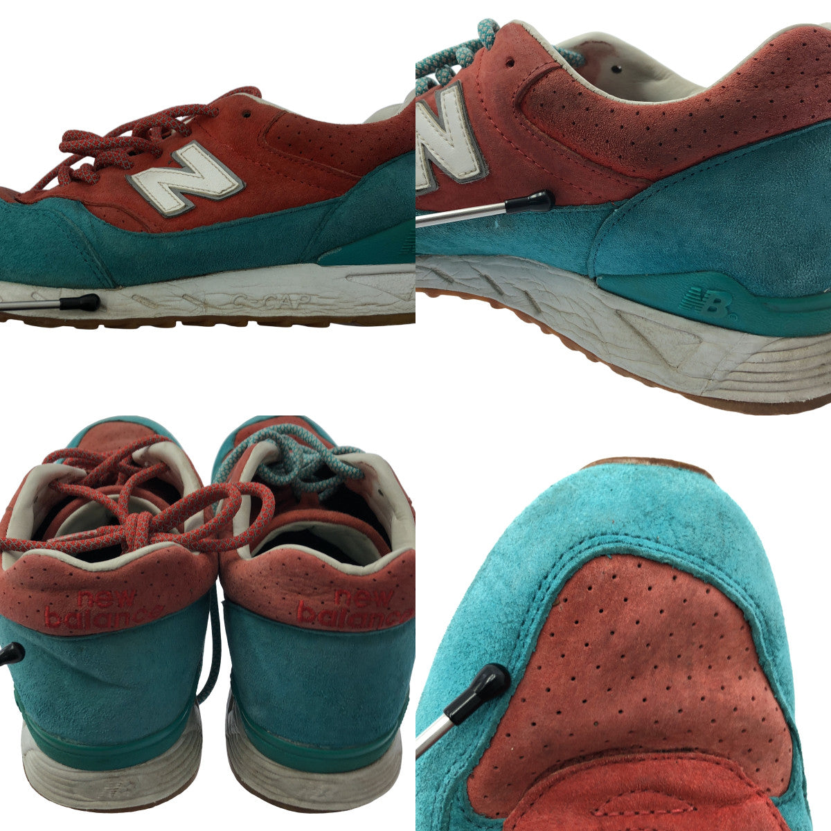 New Balance / ニューバランス | 496 Concepts Regatta スニーカー | 28 | Red/Turquoise | メンズ