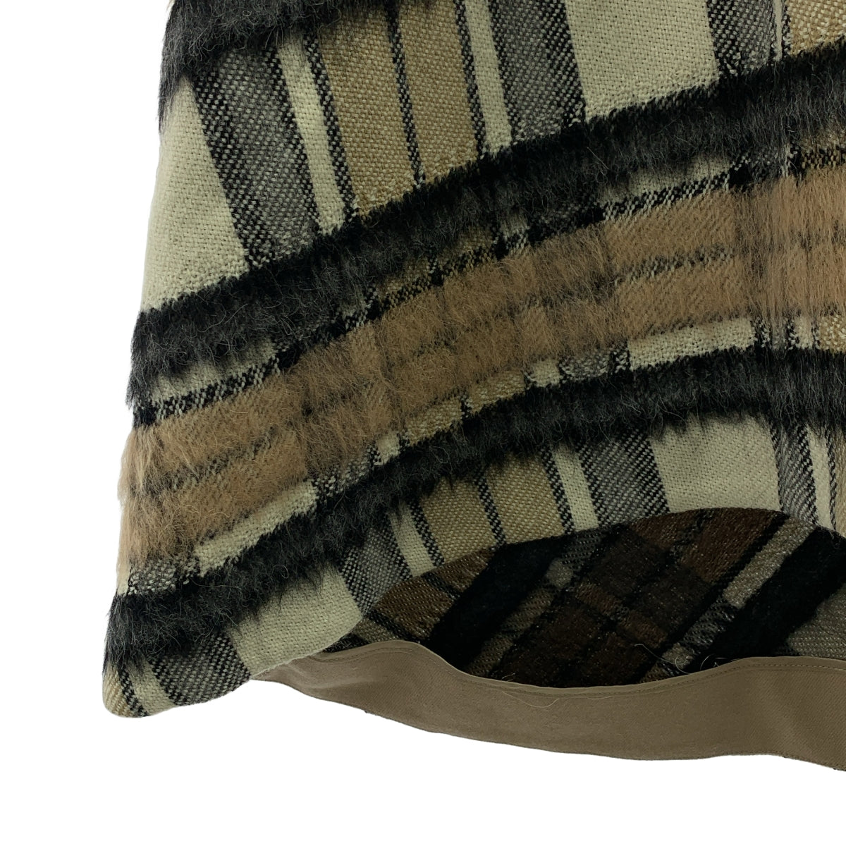 ADORE / アドーア | ウール アルパカ チェック ワンピース | 38 | レディース