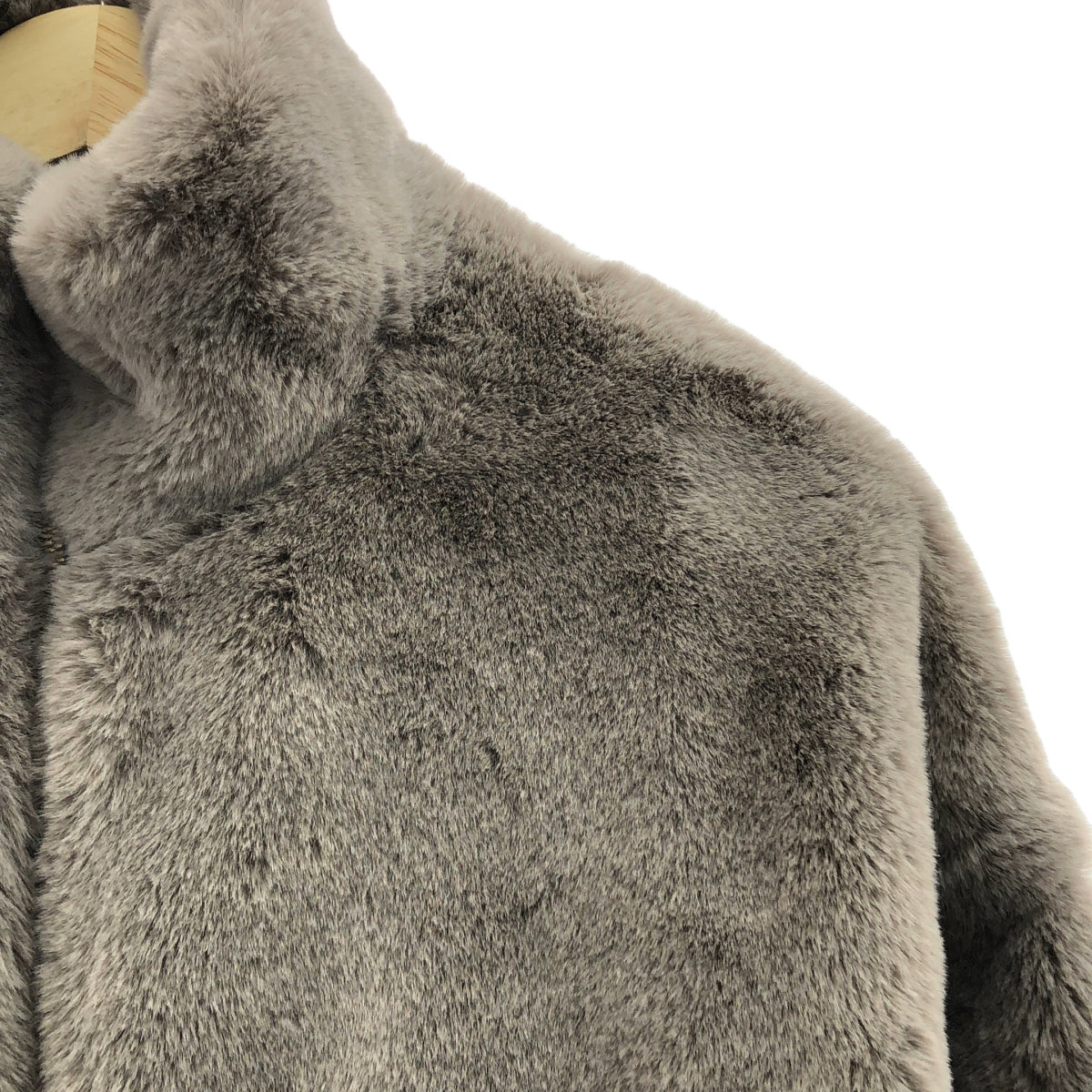 [狀況極佳] TATRAS | BARBRA 超大號環保毛外套 | 尺寸 02 | 灰色 | 女款