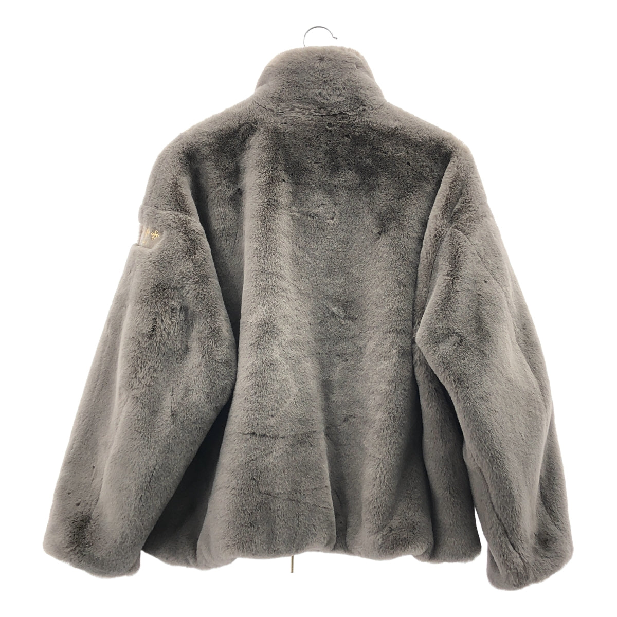 [狀況極佳] TATRAS | BARBRA 超大號環保毛外套 | 尺寸 02 | 灰色 | 女款