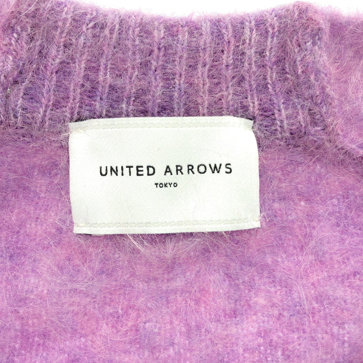 UNITED ARROWS / 유나이티드 어로즈 | 모헤야 파 카디건 | F | 여성