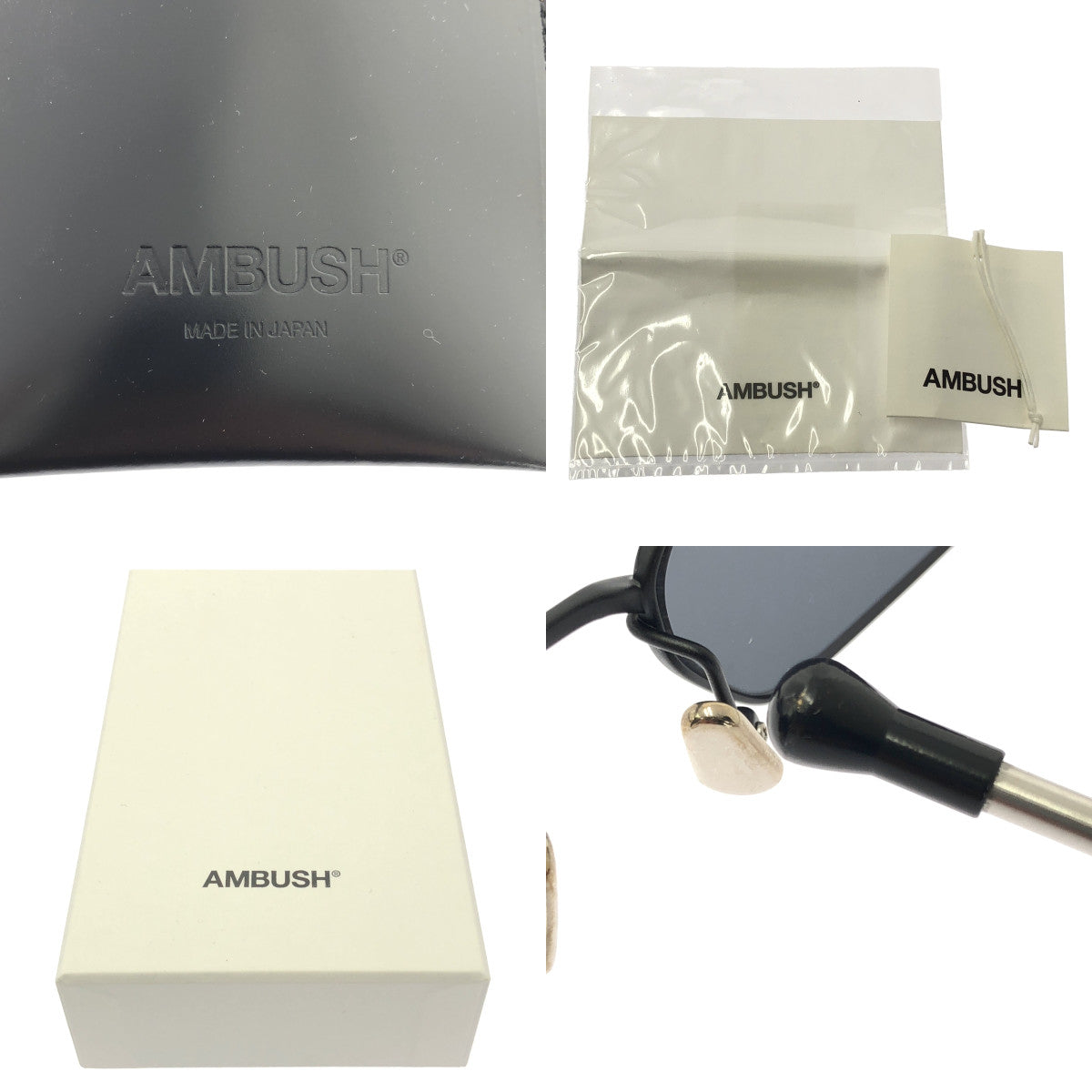 AMBUSH / アンブッシュ | ASTRA sunglasses / アイウェア サングラス / ロゴレザーケース | 55□19 | その他