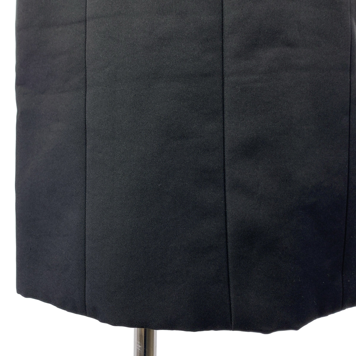 【美品】  Christian Dior / クリスチャンディオール | フラワーレース バックジップ ノースリーブ ドレス ワンピース / 総裏地 | 38 | ブラック/ネイビー | レディース