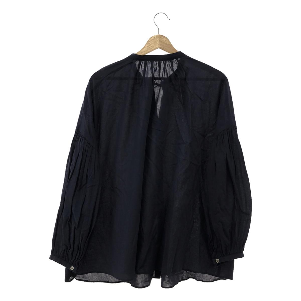 Whim Gazette | Lawn 2-way gathered blouse | F | Women's