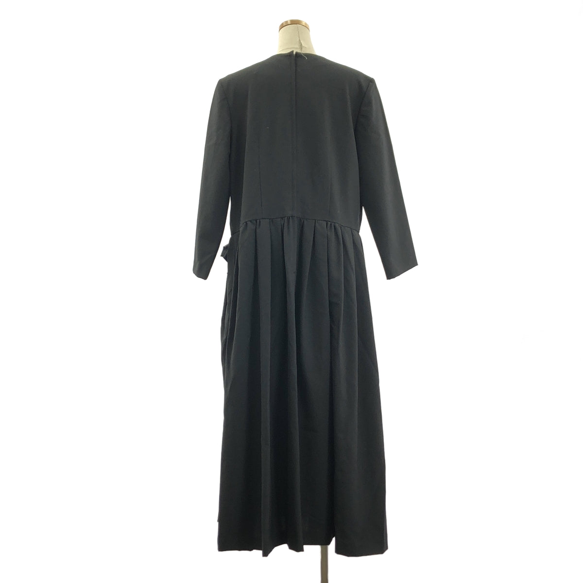 COMME des GARCONS | 巴黎時裝週2021 秋冬 |羊毛 3D 緞帶套頭洋裝 | SHOPBOP L 號 |女性的