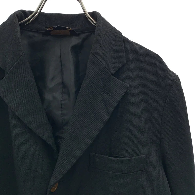 BLACK COMME des GARCONS / ブラックコムデギャルソン | 製品加工 ジップスリーブ テーラードジャケット | L | メンズ