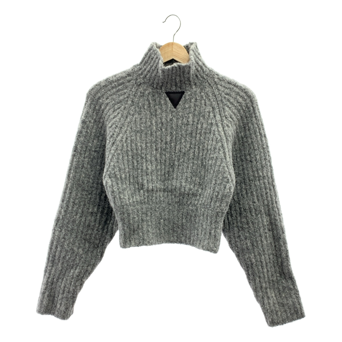 LULU 編輯 | 2024 秋冬 | 手肘貼片短針織衫 | F 碼 | 女款