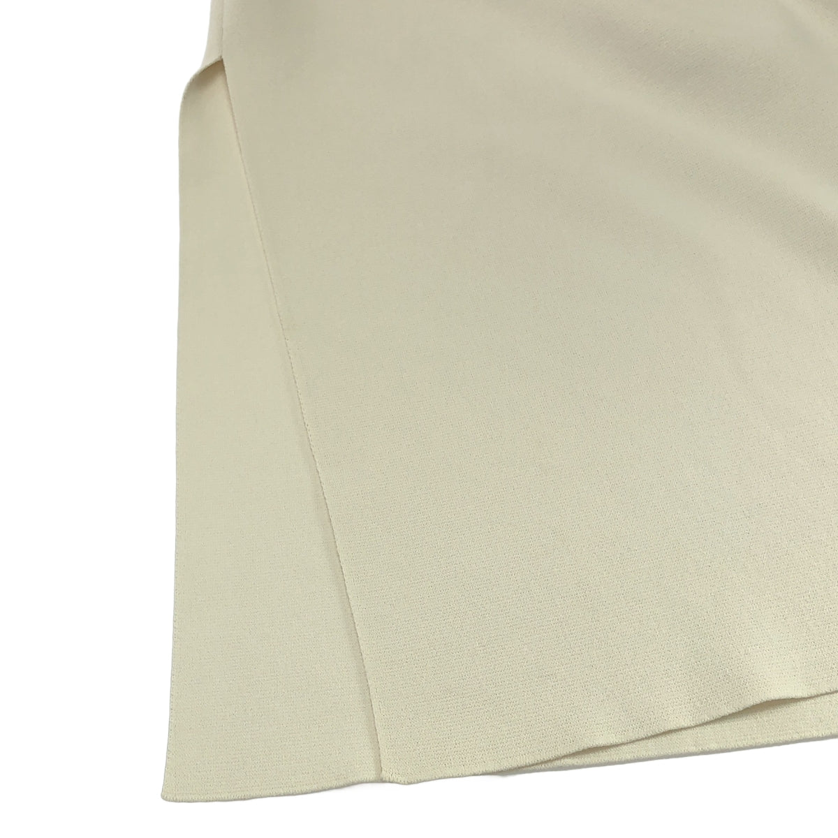 Tomorrowland BALLSEY / トゥモローランドボールジー | アセテート スリット ロング カーディガン コーディガン | F | オフホワイト | レディース