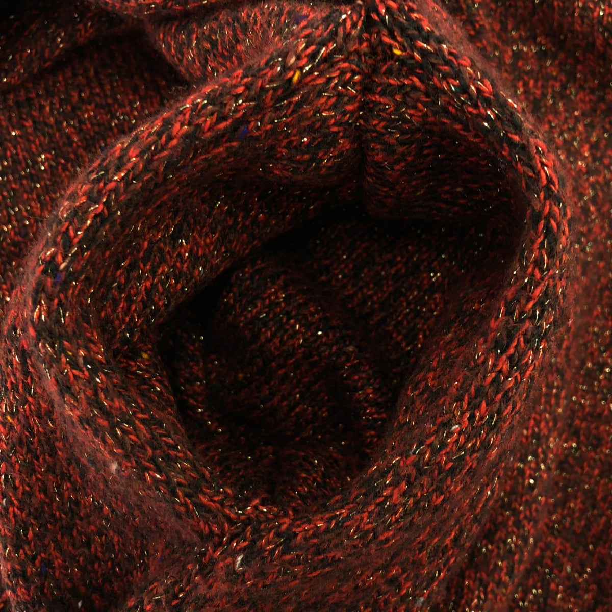 暮靄 |長金銀絲V領針織衫 / 混合羊毛針織套頭衫 | F |波爾多 |男士