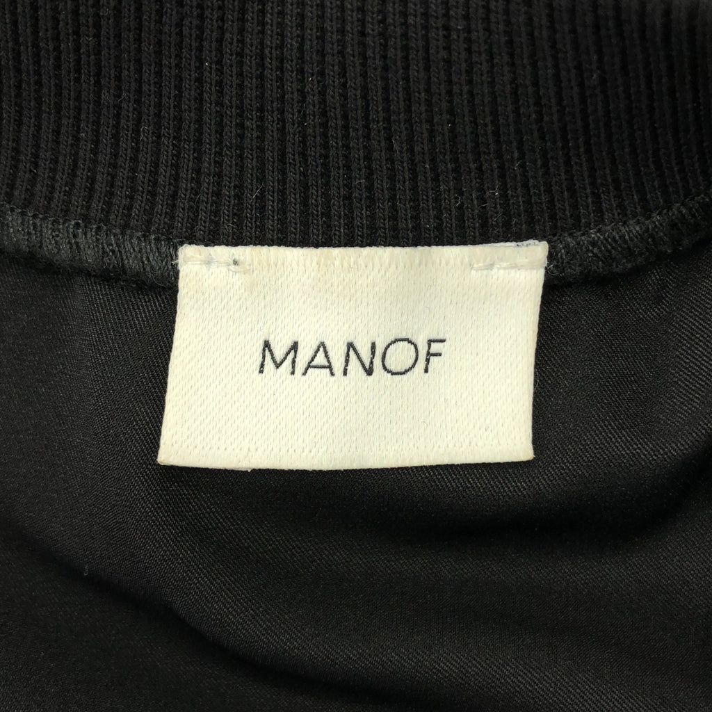 MANOF / マノフ | CIRCLE SHIRRING ONE PIECE シャーリング ワンピース | S | レディース