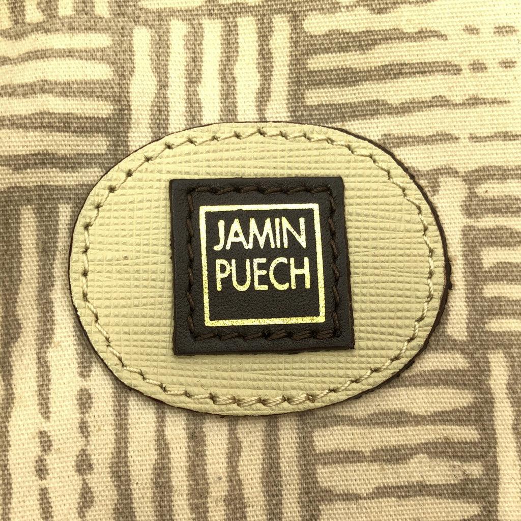 JAMIN PUECH / 자만 피에쉬 | 가죽 장식 핸드 토트 백 |