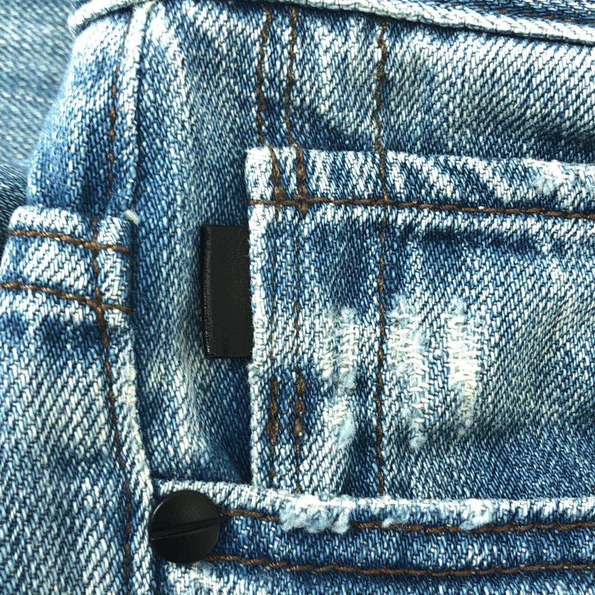 HELMUT LANG / ヘルムートラング | ブーツカット デニム パンツ | 24 | レディース