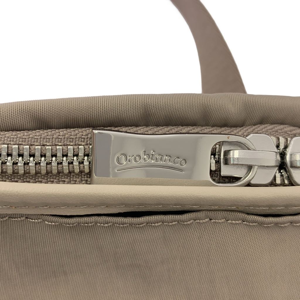 Orobianco / 오로비안코 | 나일론 로고 숄더 바디 백 / 무늬 총 안감 |