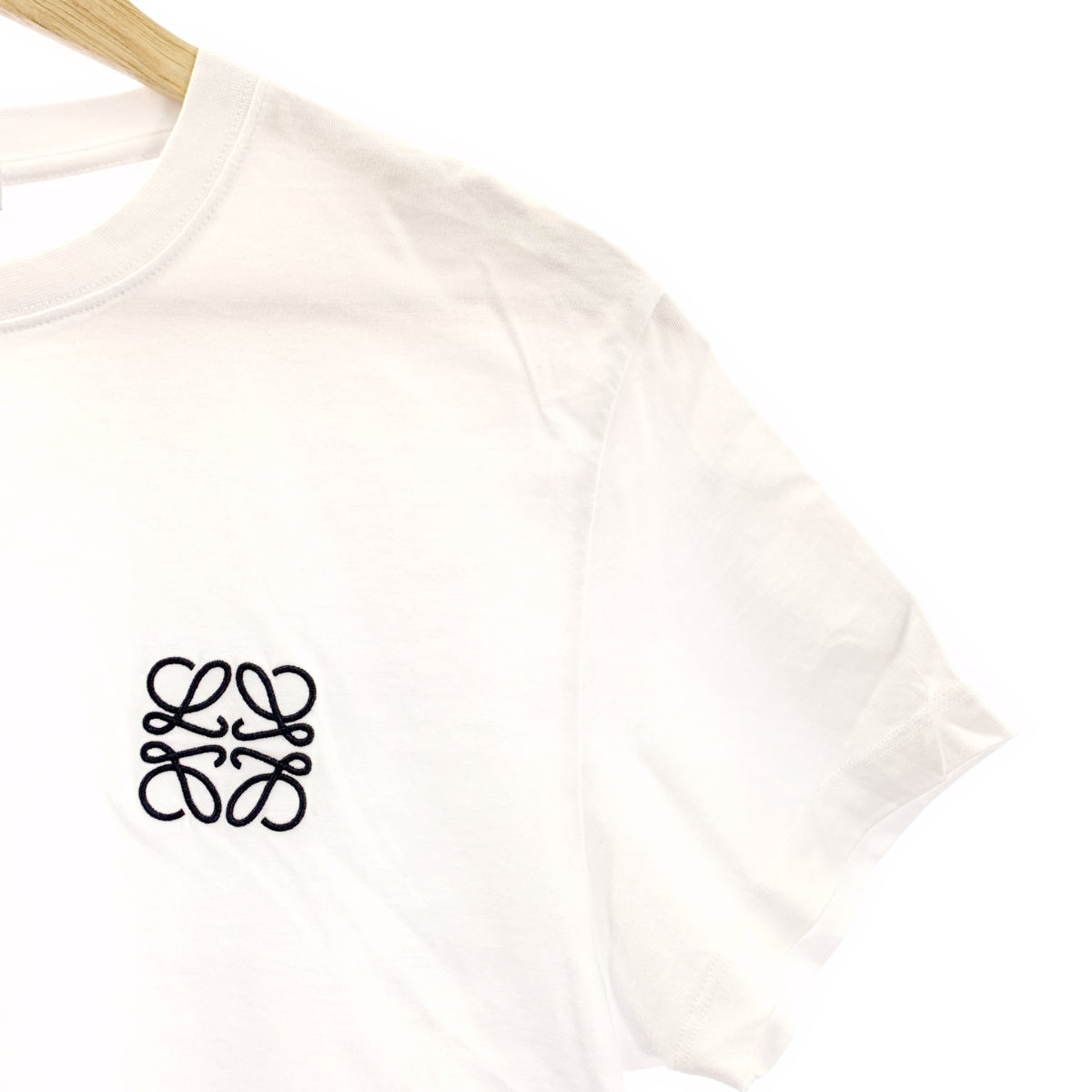 LOEWE / ロエベ | アナグラム エンブロイダリー コットン Tシャツ カットソー / ユニセックス | XXS | メンズ