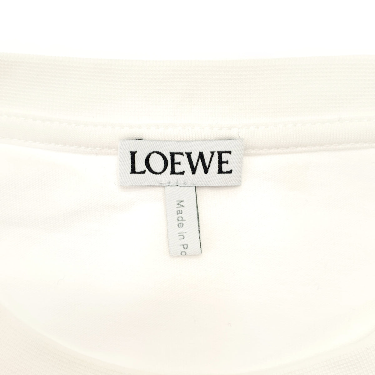 LOEWE / ロエベ | アナグラム エンブロイダリー コットン Tシャツ カットソー / ユニセックス | XXS | メンズ