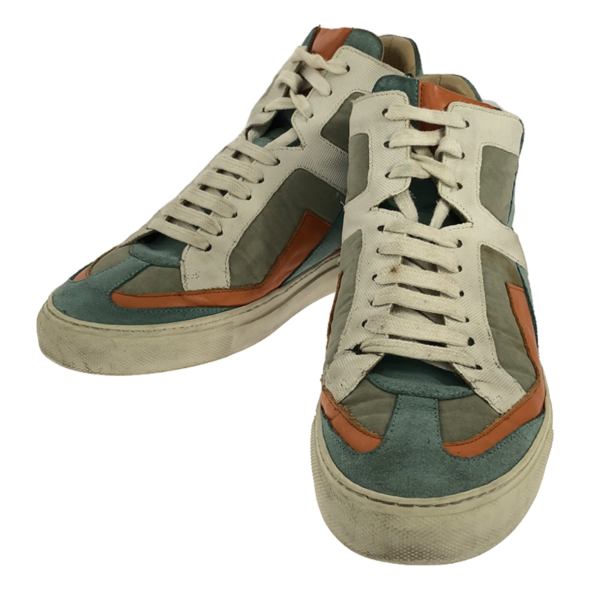MM6 Maison Margiela |絨面革裝飾德國高筒運動鞋 |尺寸 38 |多色 |女性的