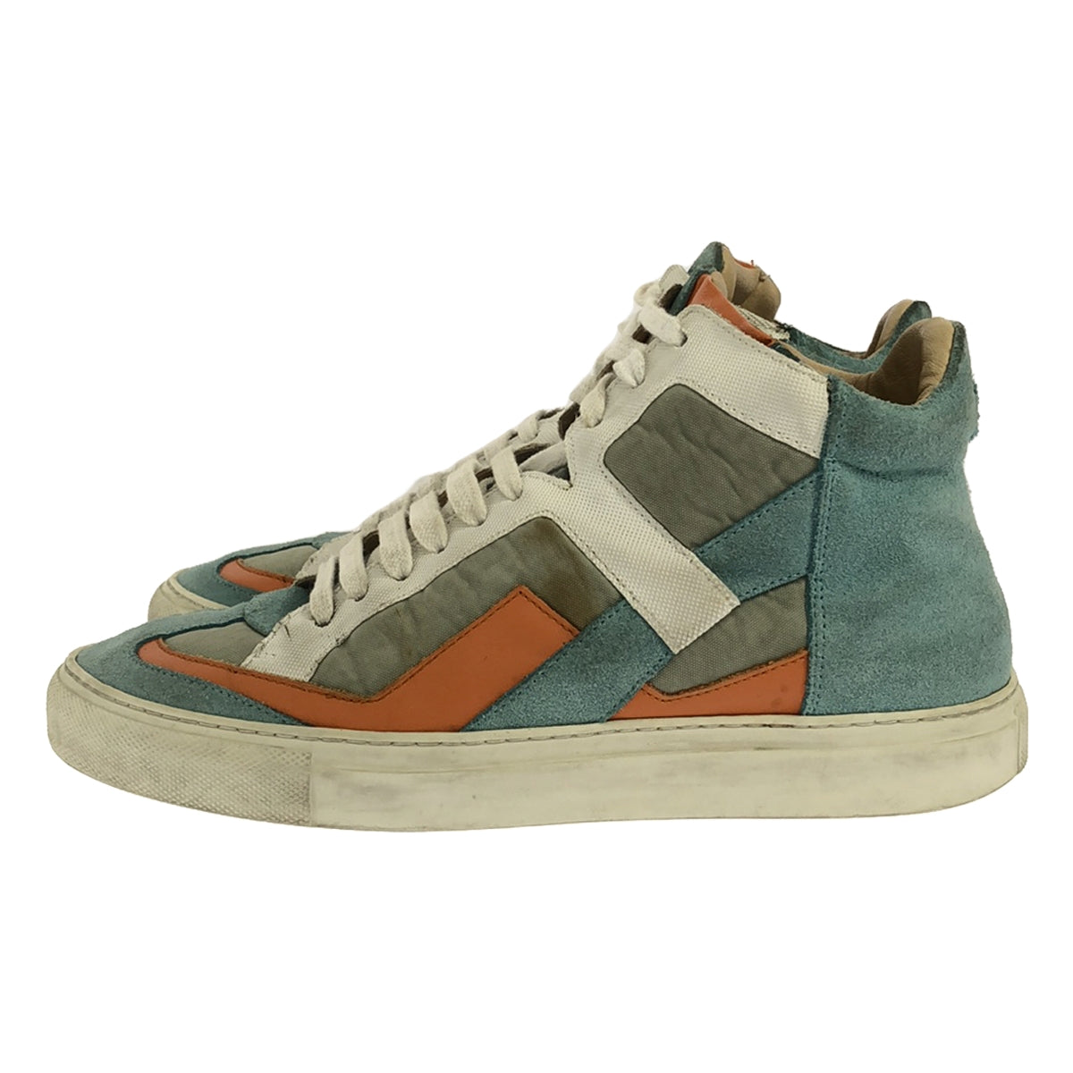 MM6 Maison Margiela |絨面革裝飾德國高筒運動鞋 |尺寸 38 |多色 |女性的