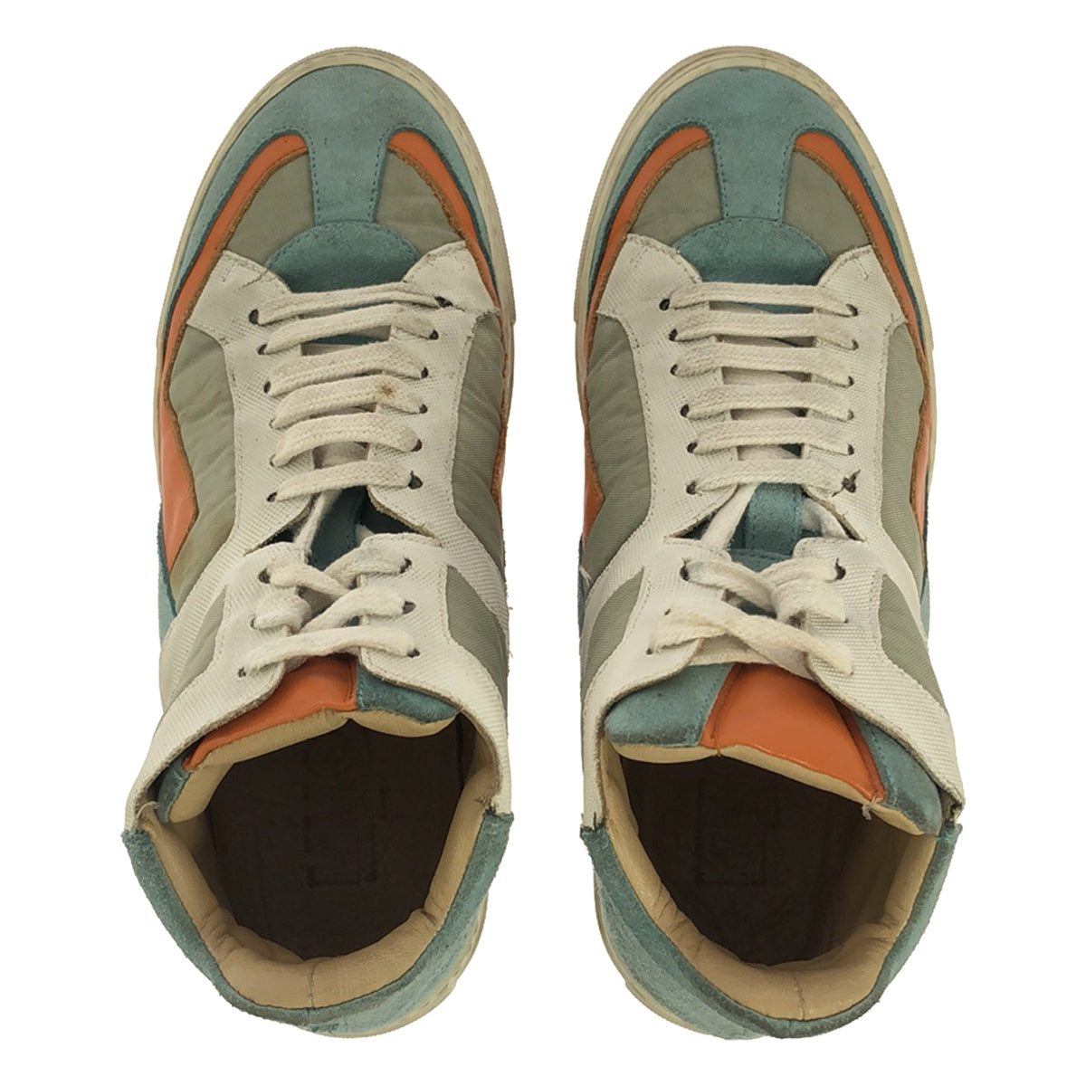 MM6 Maison Margiela |絨面革裝飾德國高筒運動鞋 |尺寸 38 |多色 |女性的