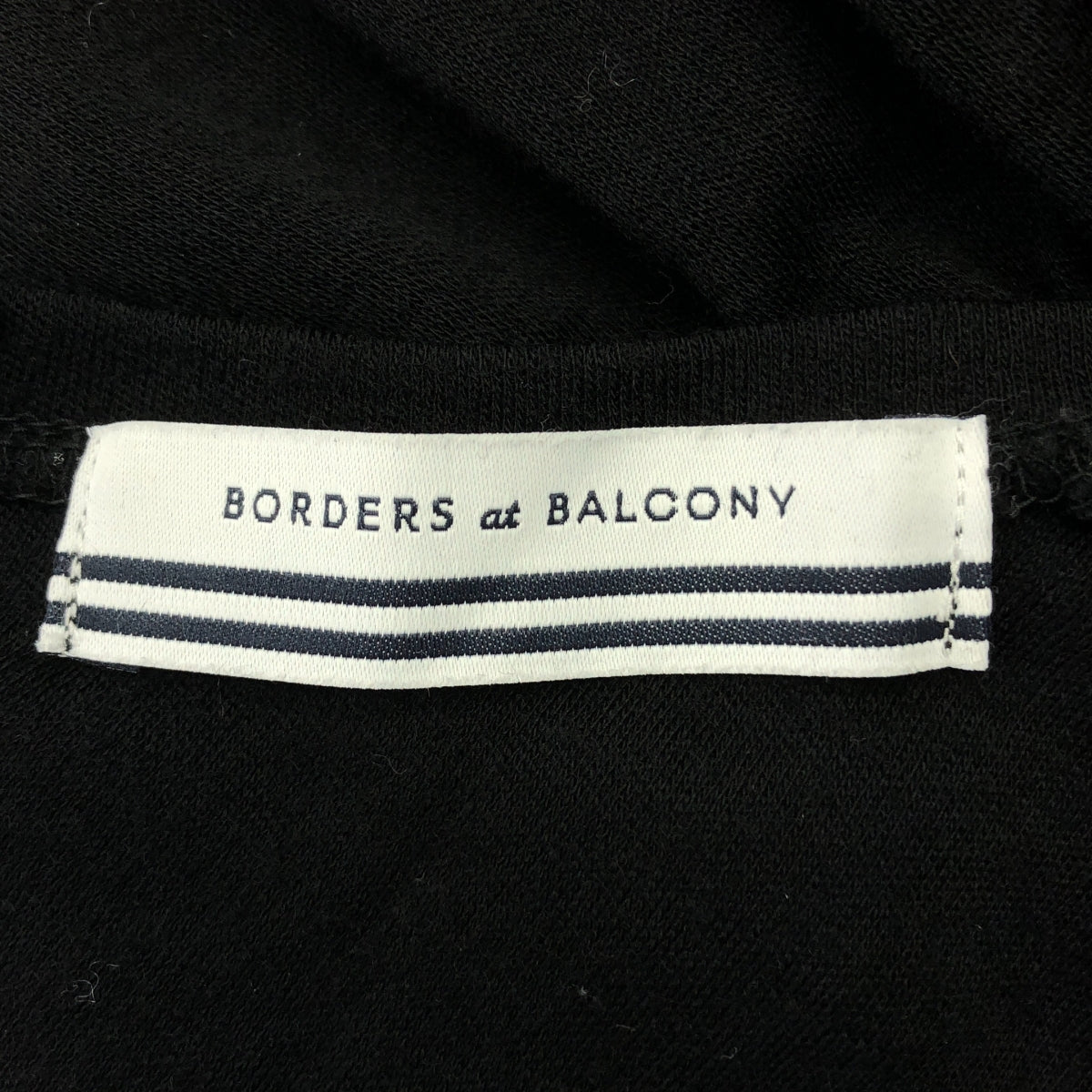 BORDERS at BALCONY / ボーダーズアットバルコニー | JERSEY MAXI DRESS ウール エルボーパッチ ワンピース | 36 |