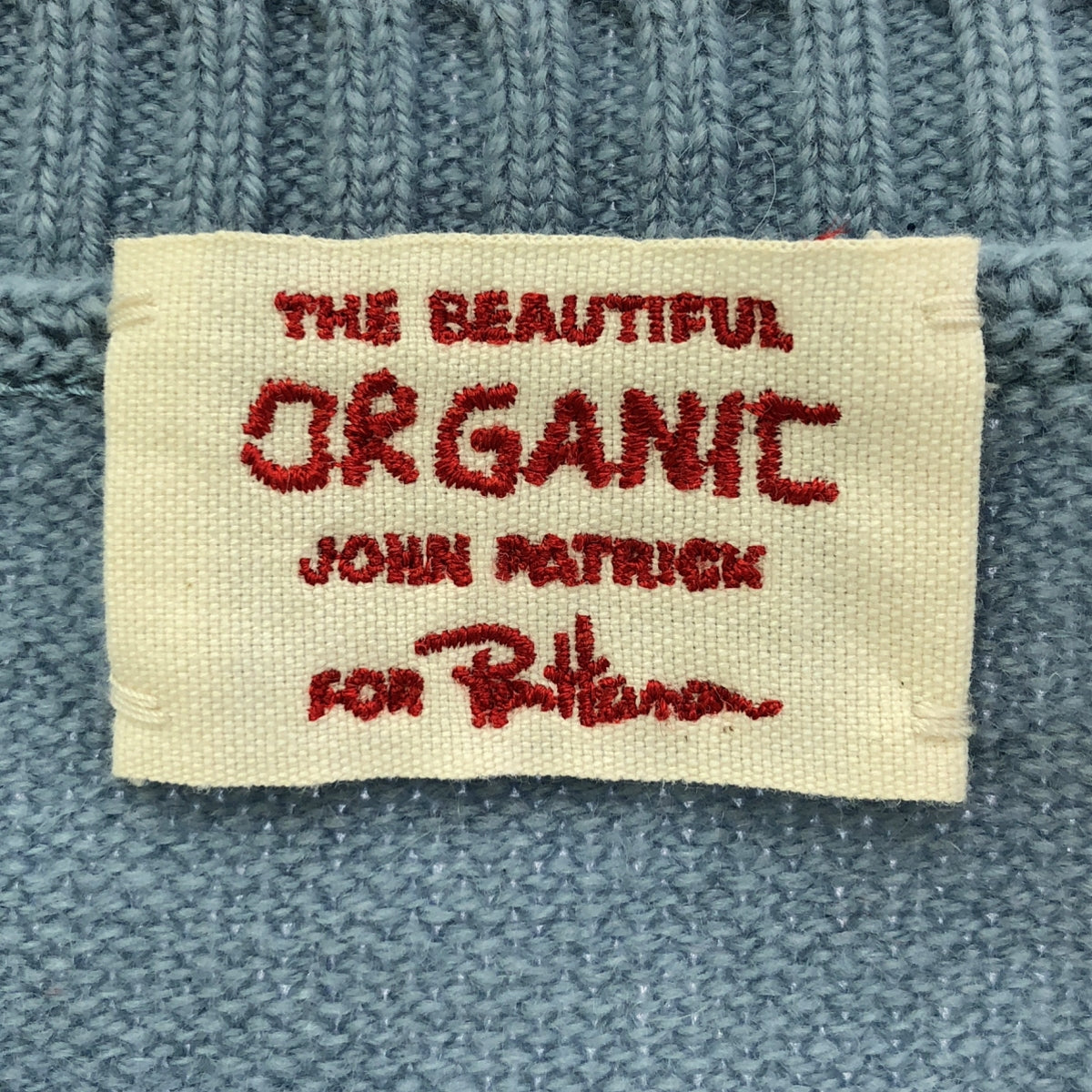 Ron Herman / Ron Herman | × the BEAUTIFUL 羊絨圓領針織衫 | F | 淺藍色 | 女款