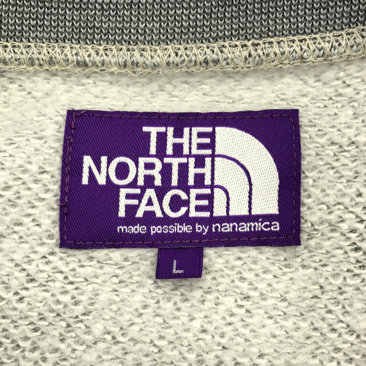 THE NORTH FACE PURPLE LABEL / 자노스 페이스 퍼플 라벨 | Pack Field Sweatshirt / NT6054N 스웨트 트레이너 | L |