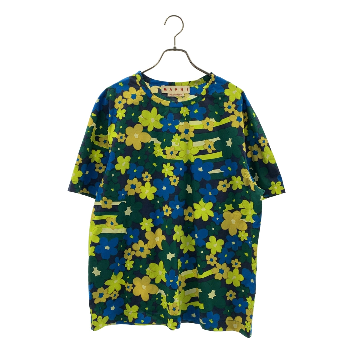 MARNI / マルニ | 2021SS | Ladies Multicolor Flower Print / 総柄 オーバーシルエット カットソー ブラウス | 40 | レディース