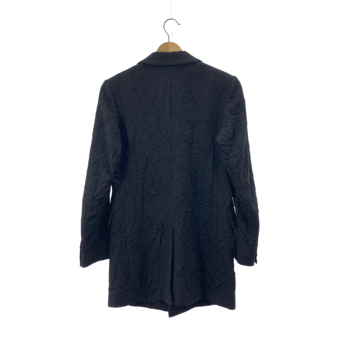 Y's / ワイズヨウジヤマモト | ウール ワッシャー シングルブレスト ジャケット / 総裏地 | 1 |