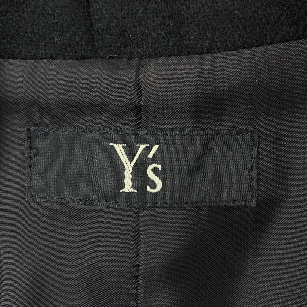 Y's / ワイズヨウジヤマモト | ウール ワッシャー シングルブレスト ジャケット / 総裏地 | 1 | ブラック | レディース