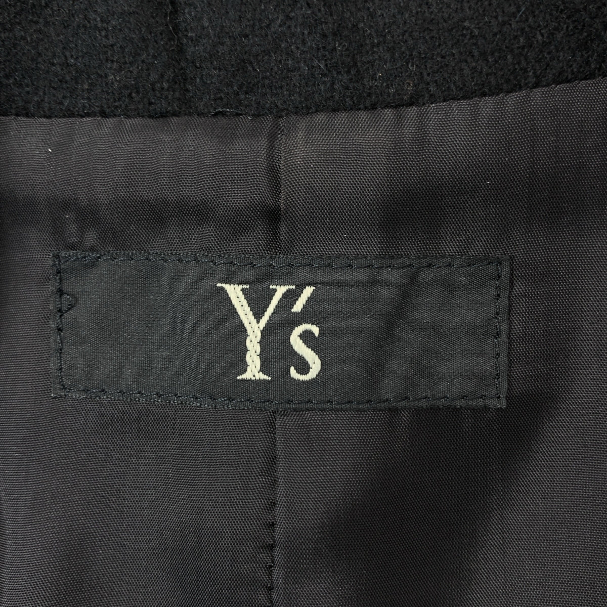 Y's / ワイズヨウジヤマモト | ウール ワッシャー シングルブレスト ジャケット / 総裏地 | 1 | ブラック | レディース