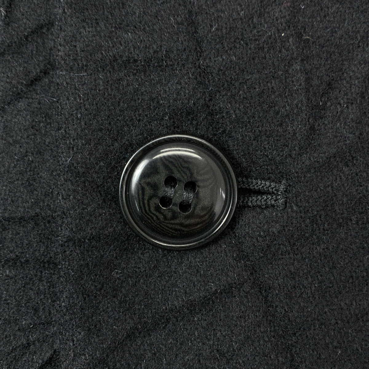 Y's / ワイズヨウジヤマモト | ウール ワッシャー シングルブレスト ジャケット / 総裏地 | 1 | ブラック | レディース