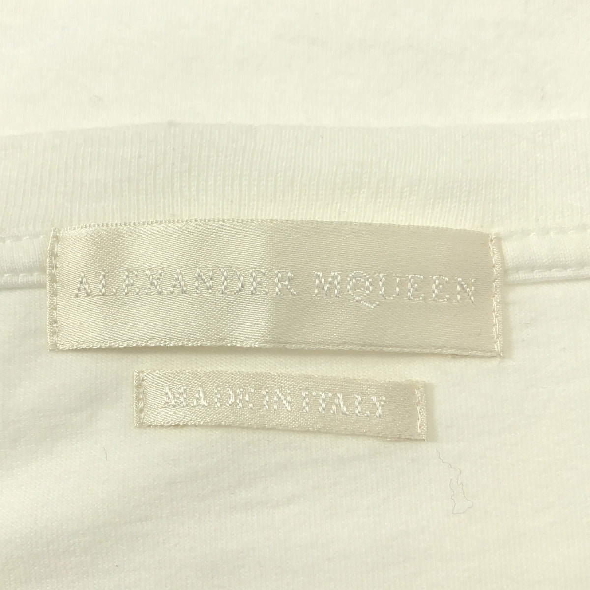 ALEXANDER MCQUEEN / アレキサンダーマックイーン | コットン スカル Tシャツ | S |